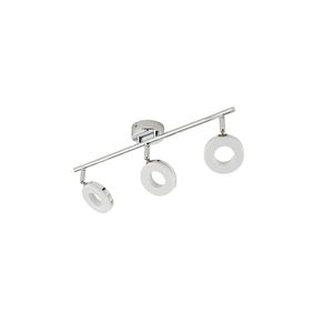 Plafoniera Led Muesis 3 Spir.Crom