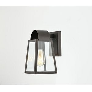 Aplica de exterior KLAUSEN Blaze 3S KL133003, 15W, E27, Cafeniu