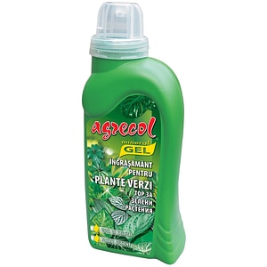 Ingrasamant gel mineral pentru plante verzi Agrecol, 500 ml