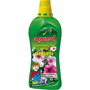 Ingrasamant lichid pentru petunii Agrecol, 0.75 L