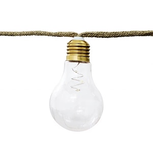 GHIRLANDA SOLAR FAJARA BULB 10 CAP