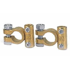 Set 2 borne baterie, 6/12 V, "star"  Bottari