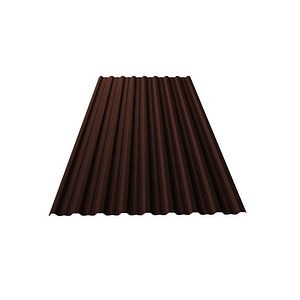 Tabla acoperis, cutata, maro, mat, W18 8017 0.4 1150X2000