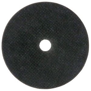 Disc abraziv BOSCH GWS12, 76 x 1 x 10 mm, inox, negru