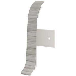 Terminatie VILO Flex 5102, PVC, 5.5 cm, 2 bucati, gri