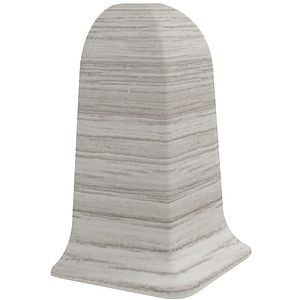 Colt exterior VILO Flex 5102, PVC, 5.5 cm, 2 bucati, gri