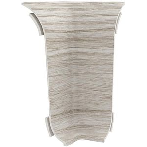 Colt interior VILO Flex 5101, PVC, 5.5 cm, 2 bucati, gri deschis
