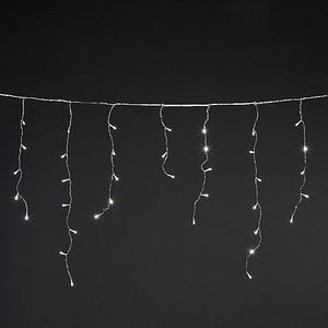 Perdea de lumini ICICLE UOSF2202, 300 leduri, 3m, iluminare alb cald