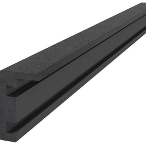 Profil de finisare clipsabil Klikstrom Neva Premium, 220 x 4 x 5.2 cm, forma L, compozit, gri