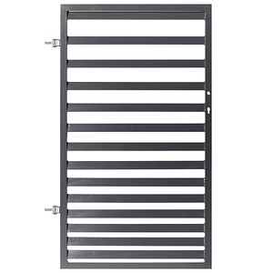 Poarta metalica pietonala Stela, otel galvanizat, 90 x 150 cm, deschidere stanga  Polbram