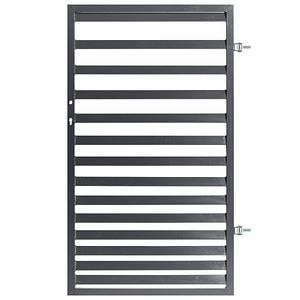 Poarta metalica pietonala Stela, otel galvanizat, 90 x 150 cm, deschidere dreapta  Polbram