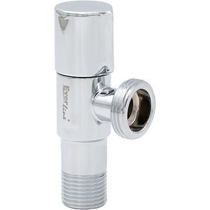 Robinet coltar EVERLINE IEL-CC1234, 1/2" x 3.4", inox, argintiu