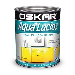 Oskar Aqua Lucios Email Galben 0.6