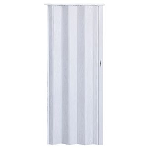 Usa de interior Acordeon, alb stejar, reversibila, PVC, 203 x 83 x 0.6 cm • Profiline