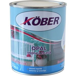 Vopsea KOBER Opal 9005, negru, 0.75L