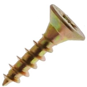 Surub pentru PAL/lemn cap inecat, 4 x 16 mm, PZ2, ZG, vrac