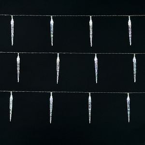 Ghirlanda luminoasa turturi, 20 LED, iluminare alb rece