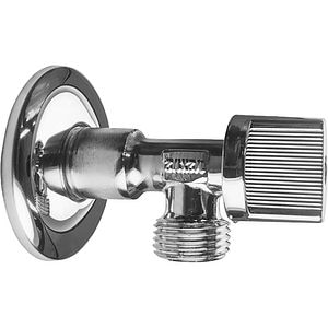 Robinet coltar KRUGER KR-C-12-12, 1/2" x 1.2", alama, argintiu