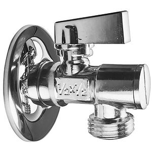 Robinet coltar KRUGER KR-CF-12-12, 1/2" x 1.2", alama, argintiu