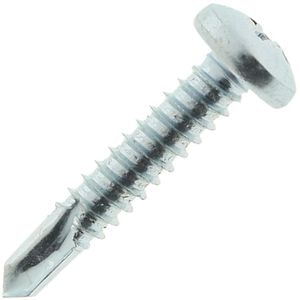 Surub autoforant cap bombat DIN 7504N, 3.5 x 16 mm, PH2, ZA, vrac