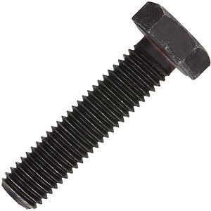 Surub cap hexagonal, 10 x 35 mm, otel, negru