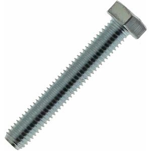 Surub cap hexagonal, DIN 933, 5.8, M6 x 25 mm, ZA, vrac
