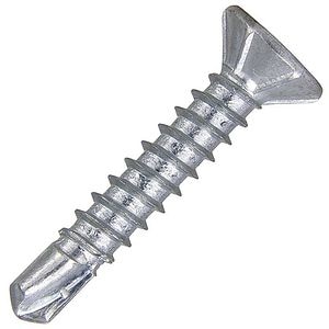 Surub autoforant, 3.9 x 19mm, PH2, otel, argintiu (vrac 1000buc/Kg)