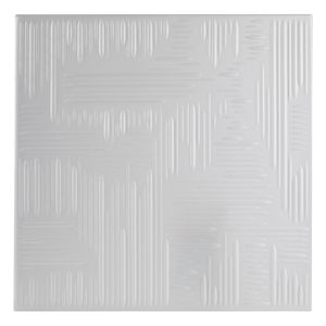 Plafon Decorativ Polistiren, Oka, 50 x 50 cm, 4 mm, 2Mp/Pachet  Decosa