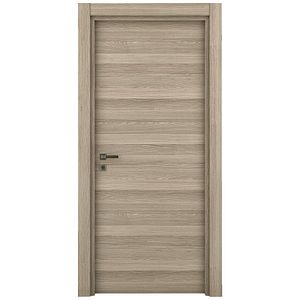 Usa de interior fara geam, maro, dreapta, mdf, 202.3 x 66.6 cm, toc inclus • Yildiz
