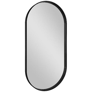 Oglinda baie GOODHOME, 40 x 4 x 80 cm, negru