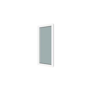 Fereastra termopan PVC, geam Clar + Low-E, alb, 5 camere, 116 x 116 cm, fixa • Gealan