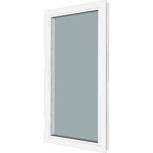 Fereastra termopan FENSTERWELT, PVC, 5 camere, 56 x 116 cm, deschidere fixa, alb