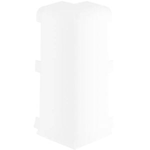 Coltar exterior Vilo Esquero 601, alb, PVC, 2 bucati