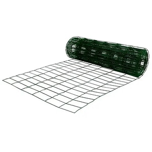 Rola plasa gard BLOOMA 101325695, 0.6x10 m, Ochi 100x50mm, verde