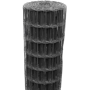 Rola plasa gard BLOOMA 101325707, 1.5x20 m, Ochi 100x50mm, gri