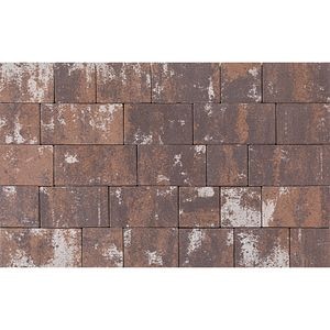 Pavaj SEMMELROCK Appia Combi, 15 x 5 cm, rosu