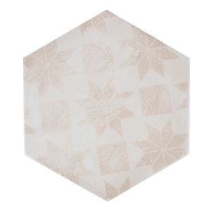 Gresie interior Kero Boreal, crem, portelanata, 27 x 23 cm, suprafata 0,75 mp