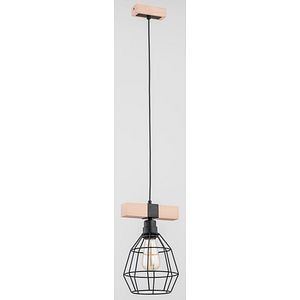 Lustra tip pendul, Negru, 60 W, 1 x E27 • Alfa Fibia