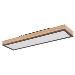 Plafoniera LED aluminiu, 18W • Globo Doro