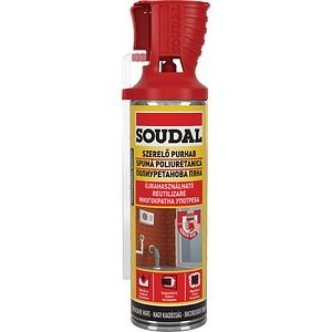 Spuma cu aplicator SOUDAL, aplicare cu pistol, galben, 500 ml 
