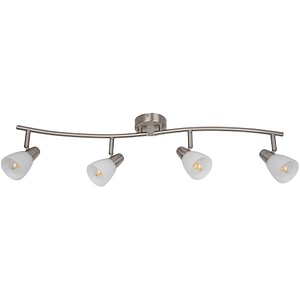Spot LED Aphaea GOODHOME, 4 becuri E14, 10W, crom