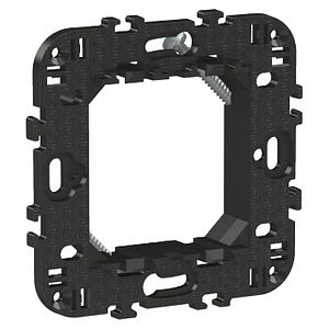 Suport fixare, 2 Module, negru  Schneider Electric Easy Styl