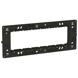 Suport fixare, 7 Module, negru  Schneider Electric Easy Styl