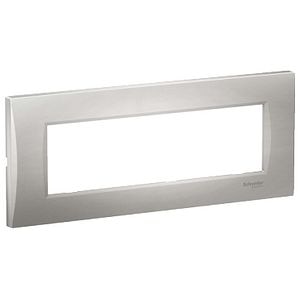 Rama curbata, 7M, argintiu • Schneider Electric Easy Styl