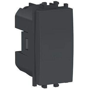 Intrerupator cap scara SCHNEIDER ELECTRIC Easy Styl, incastrat, 10A, 1modul, negru