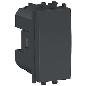 Intrerupator simplu SCHNEIDER ELECTRIC Easy Styl, incastrat, 10A, 1modul, negru