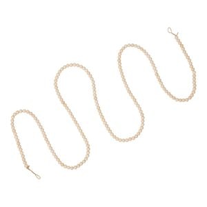 Ghirlanda margele brad, 2m, maro