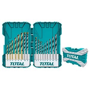 Set burghie pentru metal/beton/lemn 16 buc • TOTAL