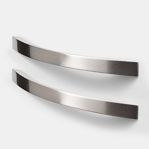 Set manere GOODHOME Sabaku, aluminiu, 26 cm, argintiu, 2 bucati