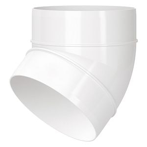 Cot PVC, 45 grade, 100 mm  Vents